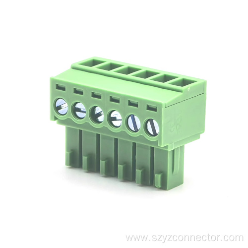 3.5mm Pitch Pluggable Terminal Blocks Female 1*6P